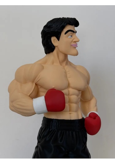 Rocky Figür 20cm-3d Baskı-kolleksiyonluk Biblo