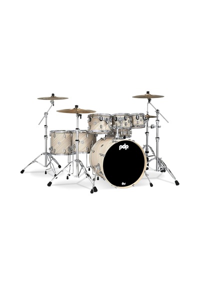 Pdp Drums Concept Maple 7 Parça 22" Akustik Davul Twisted Ivory