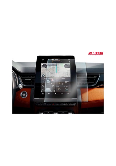 Renault Clio 5 R Link 9.3 İnç Navigasyon Ve Multimedya Uyumlu Mat Ekran Koruyucu