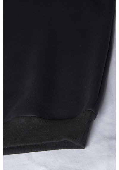 Unisex Siyah Önü Veaven Baskılı Oversize Kalın Üç İplik Şardonlu Bisiklet Yaka Sweatshirt Siyah Unisex Siyah Önü Veaven Baskılı Oversize Kalın Üç İplik Şardonlu Bisiklet Yaka Sweatshirt Siyah