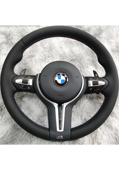 Autogp Bmw F10 M5 Direksiyon Simidi Seti Paddle Shift Cruze Kontrol Airbag Renkli
