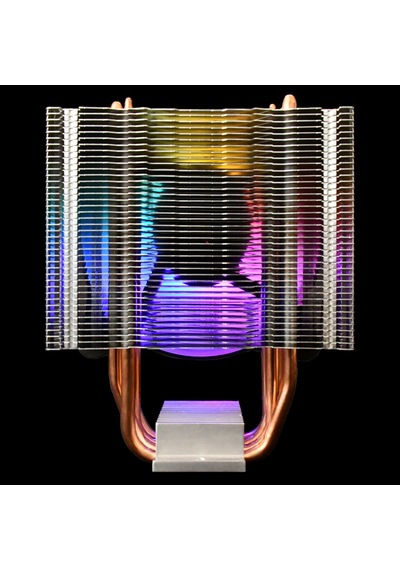 Gamdıas Boreas E1-410 Lite Argb 120mm Cpu Kule Tipi Hava Soğutma Doğrudan Temas Teknolojisine Sahip 4 Adet Gelişmiş Renkli