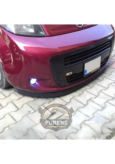 Fiat Fiorino 2008-2023 Uyumlu H Lip Esnek Ön Lip 2 Parça Karlık Ön Ek Tampon Altı Dill