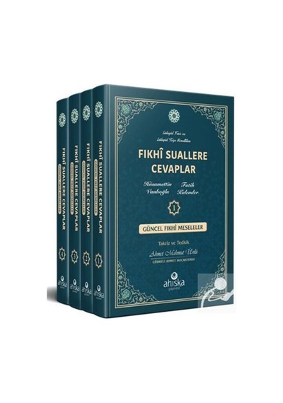 Fıkhi Suallere Cevaplar (4 Cilt) / Hüsamettin Vanlıoğlu 9280000018828