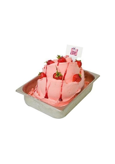 Krater Çilek Dondurma Paste 3 Kg
