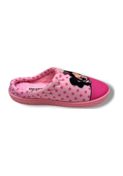 Gezer 16676-26 Princess Desenli Termal Kız Çocuk Ev Terlik 27-30 Pembe