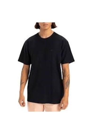 Quiksilver Quıksılver Black Slub Roundneck Erkek T-shırt Eqykt04377-kvj0 SIYAH
