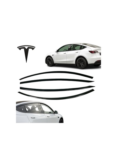 Tesla Model Y 2019-2023 Uyumlu İthal Cam Rüzgarlığı 4& 39lü