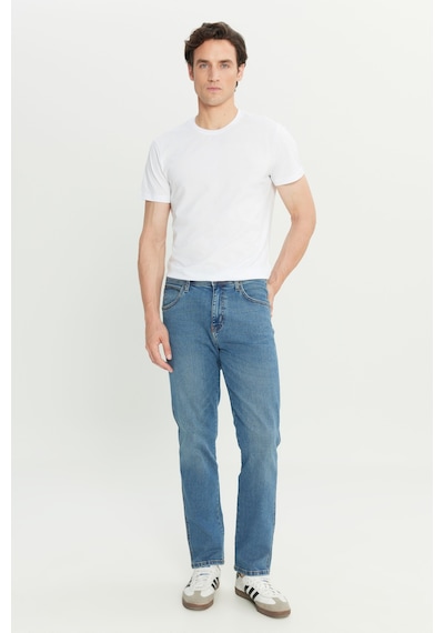 Wrangler Arizona Straight Fit Normal Bel Denim Esnek Jean Kot Pantolon Mavi