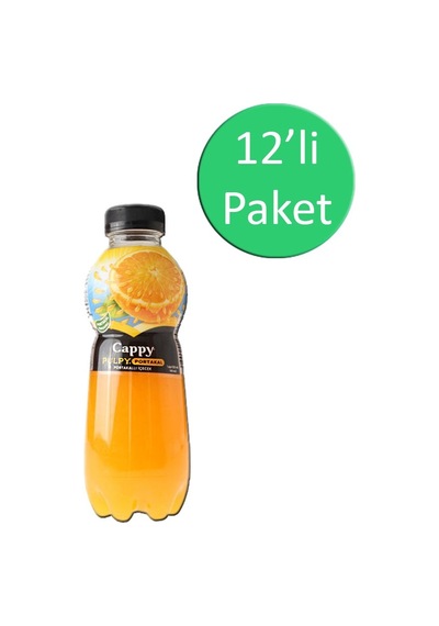 Cappy Pulpy Portakal İçecek 12 x 330 ML