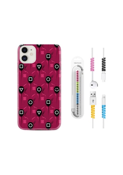 Apple Uyumlu iPhone 12 Kılıf Kablo Koruyuculu Gamers 1823