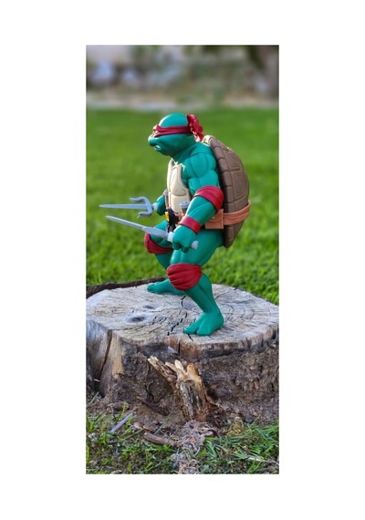 Ninja Kaplumbağalar Raffaelo Raphael Figür Ninja Turtles 20 Cm Versiyon 2