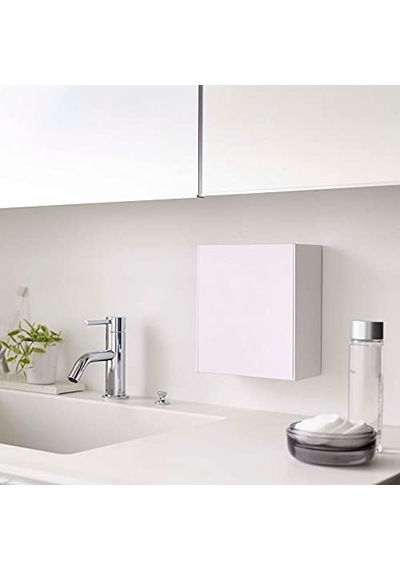 Tower Yapışkanlı Kancalı Saklama Kutusu Beyaz Abs Reçine Minimalist 17 X 8 7 16 X 20 Cm Diğer