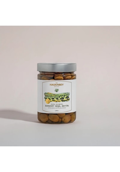 Doğal Salamura Yeşil Zeytin 500 Gr