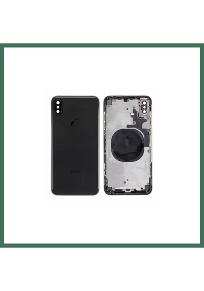 En-cag İphone Xs Max Boş Kasa Kapak Siyah Bss
