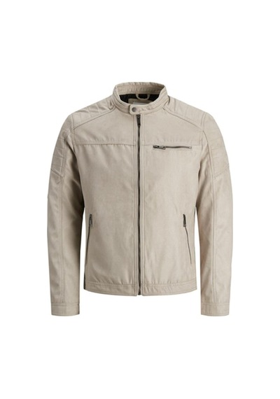 Jack & Jones Erkek Jjerocky Jacket Noos Ekru