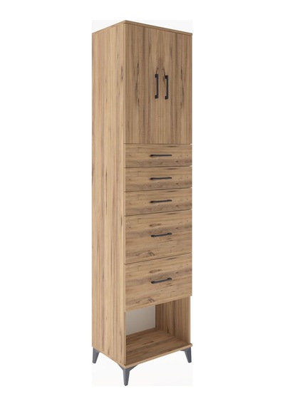 Hyperion Dolap 2 Raflı 5 Çekmeceli 2 Kapaklı 60x44x243 Çam-çam Çam Hyperion Dolap 2 Raflı 5 Çekmeceli 2 Kapaklı 60x44x243 Çam-çam Çam