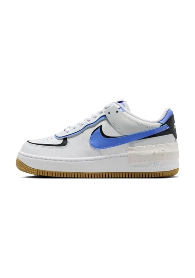Nike Air Force 1 Shadow Sneaker Unisex Hakiki Deri Günlük Spor Ayakkabı Beyaz Mavi Beyaz - Mavi Nike Air Force 1 Shadow Sneaker Unisex Hakiki Deri Günlük Spor Ayakkabı Beyaz Mavi Beyaz - Mavi