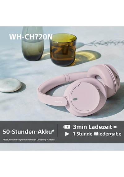 Sony Wh-ch720n Kablosuz Bluetooth Gürültü Önleyici Kulaklık, Yüksek Ses Kalitesi, Ortam Sesi Modu, Hafif Tasarım, 50 Saate Kadar Pil Ömrü, İos Ve Android - Pembe Sony Wh-ch720n Kablosuz Bluetooth Gürültü Önleyici Kulaklık, Yüksek Ses Kalitesi, Ortam Sesi Modu, Hafif Tasarım, 50 Saate Kadar Pil Ömrü, İos Ve Android - Pembe