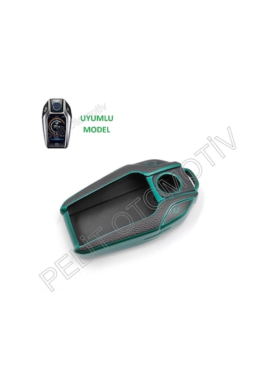 Bmw 1 3 5 7 Serisi Anahtar Kılıfı Süperlüx Yeşil Keyless