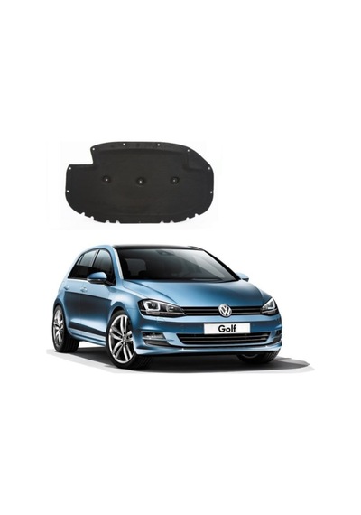 Volkswagen Golf 7 Kaput İzalasyon Keçesi Tip Klipsler Var