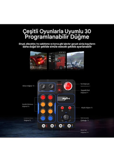Cb1 Simülasyon Oyunlar Için Çok Işlevli Kontrol Düğme Kutusu