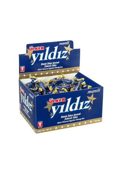 Ülker Yıldız Sakız 100'lü Soft Damla 300 G 8'li Avantaj Paketi - 8 Adet Tarı