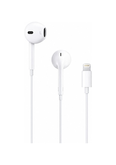 Lightning Mikrofonlu Kablolu Kulak İçi Kulaklık İphone 14 13 12 11 X Xr 8 7 Uyumlu Stereo Ses Çağrı Kontrollü