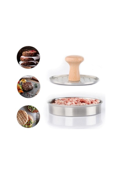 12 Cm Hamburger Press Çok Renkli