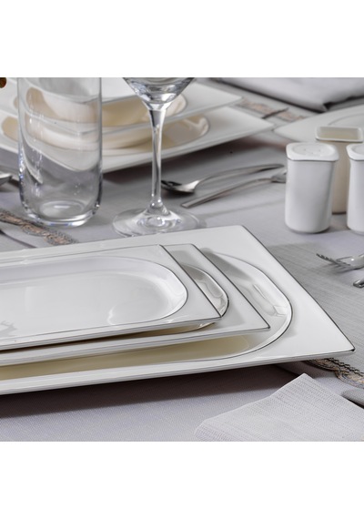 Schafer Glamor Pure Yemek Takım-60 Parça-Platin