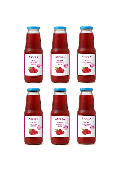 Ancora Sıkma Ahududu Suyu 1 Lt X 6 Adet