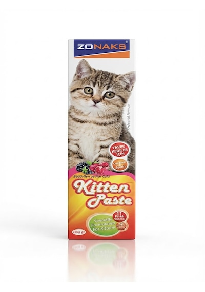 Yavru Kedi Vitamin Macunu 100 Gr Böğürtlen Ve Nar Özlü