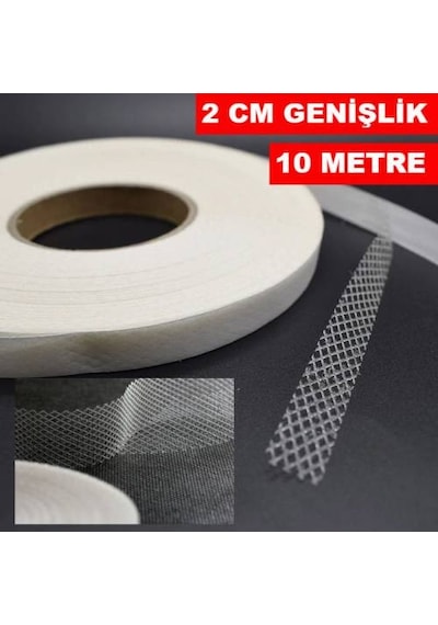 Şerit Tela-Yapışkan Tela-Etek-Pantolon Baskı Tela 2Cm-10 M