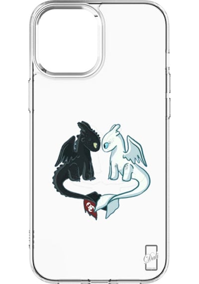 Apple Uyumlu iPhone 15 Kılıf Toothless And Lightfury