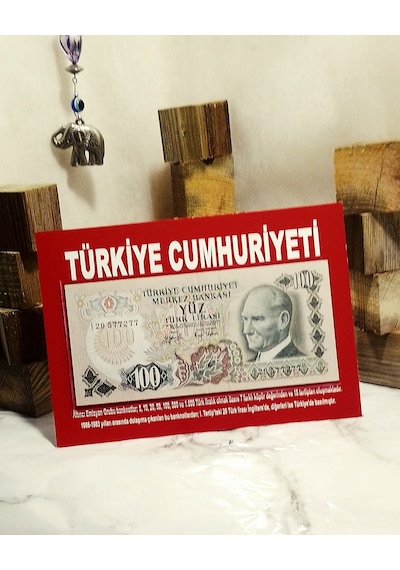 Cumhuriyet İlk Dönemi Koleksiyon Kâğıt Para 6100k