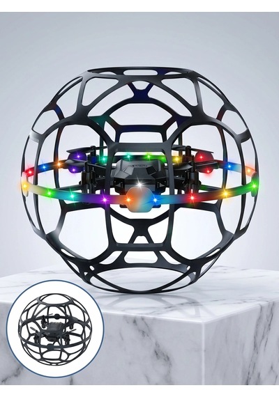 El Sensörlü Uçan Top Drone Çocuklar İçin Led Işıklı Eğlence Oyuncağı Belirtilmemiş