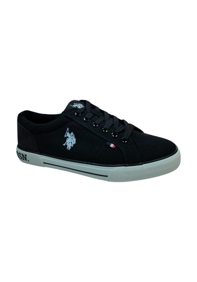 U.s. Polo Assn. Teo Tex 4fx Erkek Siyah Sneaker Ayakkabı-siyah Siyah