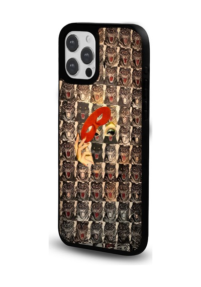 Apple iPhone 16 Uyumlu Desenli Parlak Telefon Kılıfı
