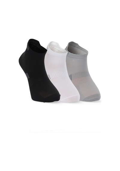 Slazenger Jagger 3 Lü Erkek Siyah / Beyaz Çorap Siyah / Beyaz