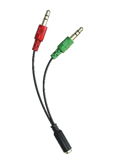 SpeedUF 3.5Mm Kulaklık Ses Mikrofon Çoklayıcı
