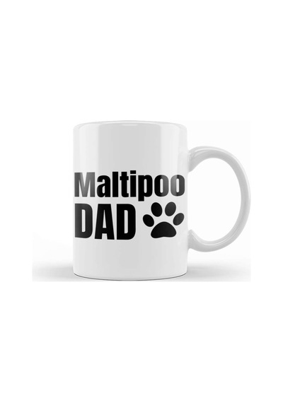Maltipoo Dad Kupa Bardak Porselen No19295 Karışık