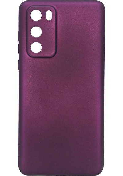 Nettech Huawei P40 Uyumlu Suide Arka Koruma Kılıf - Siyah Siyah