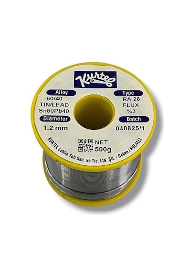 Kurtel 500gr 1,2mm Sn60/pb40 Lehim Teli