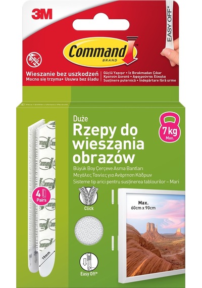 17206-4pk Büyük Boy Çerçeve Asma Bantları'25