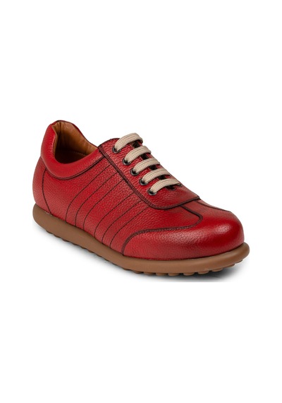 Deery Erkek Kırmızı Hakiki Deri Günlük Ayakkabı - 01826mkrmc03 Kırmızı