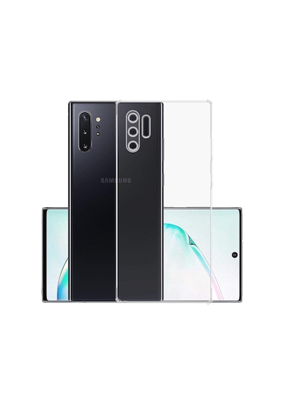 Adige Samsung Galaxy Uyumlu Note 10 Plus Kılıf Kamera Korumalı Süper Silikon