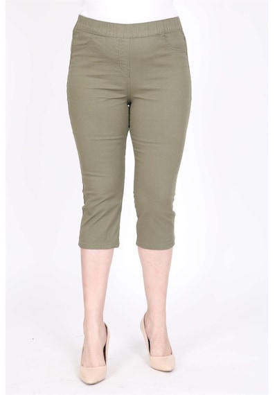 Myline Beli Lastikli Kapri Pantolon (532245948)