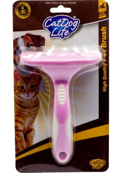 202416-Cat&Doglife Kedi Köpek Tüy Toplama Tarağı Silikon Saplı