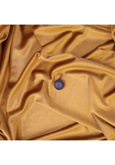 Fısıldayan Vaha Bronz Çini Taşlı Çelik Zincir Kolye Rose Gold
