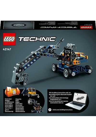 LEGO® Technic Damperli Kamyon 42147 7+ Yaratıcı Oyuncak Yapım Seti - 177 Parça